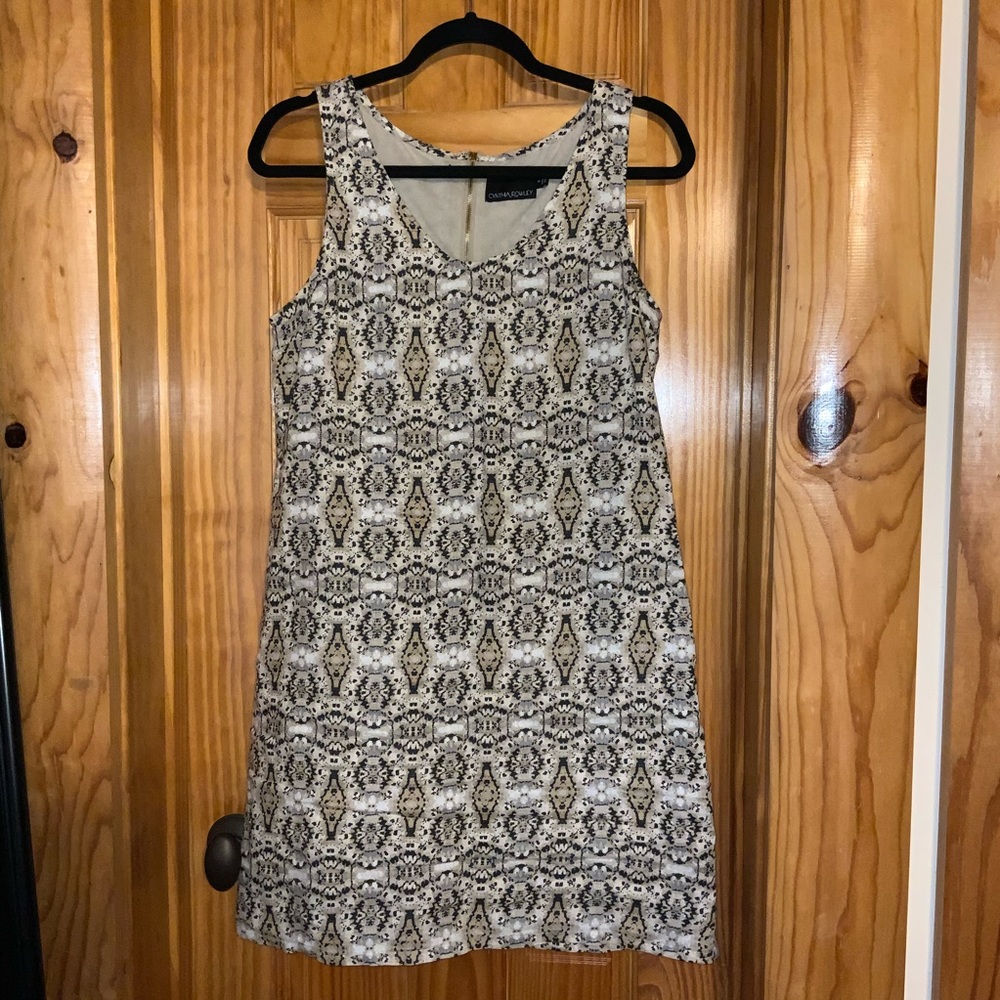 Linen mini dress